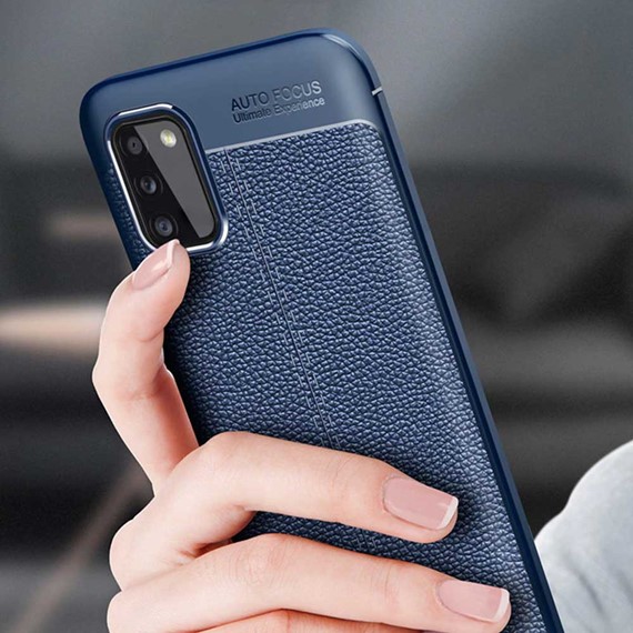 CaseUp Samsung Galaxy A03s Kılıf Niss Silikon Siyah 3